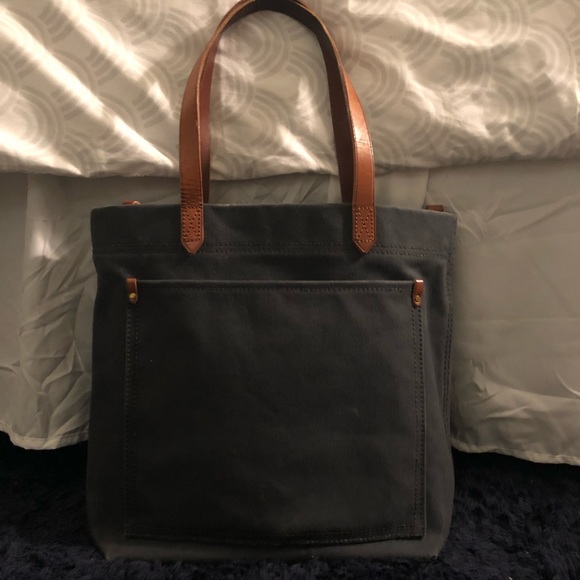 madewell medium canvas tote